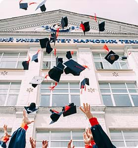 graduation hats